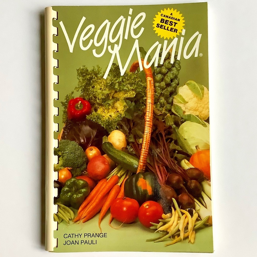Vintage VEGGIE MANIA Cookbook (a Canadian bestseller)